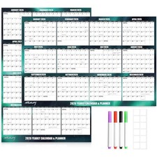 Apricity 2026 12 Month Wall Calendar Reversible Horizontal/Vertical 24