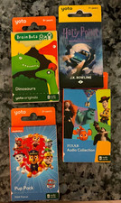 Yoto Cards Harry Potter Paw Patrol Pixar Brain Bots Adventure Jackets U Pick New picture