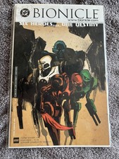 LEGO Bionicle Comic #1, Six Heroes One Destiny, Ashley Wood SDCC Variant, 2003 picture