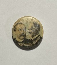 Vintage 1904 Alton B Parker Henry G Davis Campaign Button Pinback Baltimore 1.25 picture