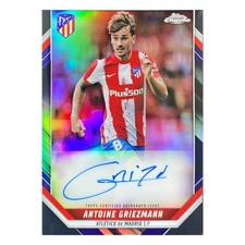 ANTOINE GRIEZMANN 2021/22 Topps Chrome Atletico de Madrid Auto #AMA-AG /25 picture