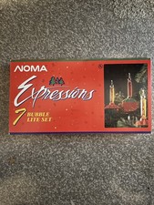 NOMA Vintage 90’s Expressions 7 Bubble Lites Brand New Working picture