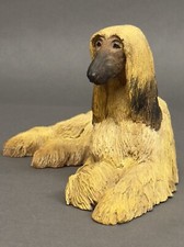 Marvelous Vintage 1987 Brileyco Afghan Longhair Hound Dog Figurine Artis Signed picture