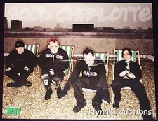 Good Charlotte POSTER Centerfold 273A Ashton Kutcher on the back picture