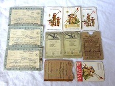Vintage 1923 - 1940's Boy Scout Troop Cards Holder Merit Certificate Ephemera picture