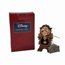 Jim Shore Cogsworth Keeping Watch Disney Beauty and the Beast 4049621 Figure picture