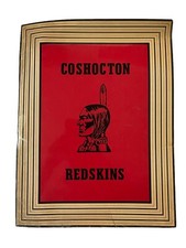 Vintage Coshocton Redskins Highschool Issued Folder Briefolio 1950's Ohio picture