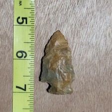 WELL USED AUTHENTIC ARKANSAS SPEAR NICE ARTIFACT KNIFE ARROWHEAD TOOL picture