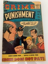 Crime and Punishment #72 April 1955 Lev Gleason Good Ungraded picture