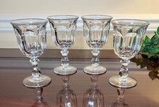 Vintage Set of 4 Heisey COLONIAL CLEAR  6 3/8