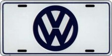 NEW OLD STOCK BEETLE RABBIT PASSAT GOLF GTI METAL LICENSE PLATE AUTO TAG #2718 picture