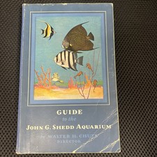 1933 John G Shedd Aquarium Guide Book Chicago IL Illinois Guidebook Vtg Chute picture