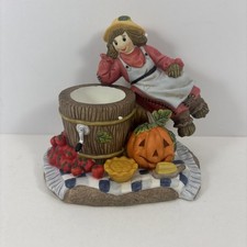 PartyLite - Scarecrow Votive Holder - 