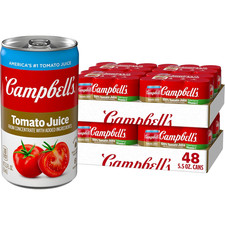 Campbell'S 100% Tomato Juice, 5.5 Fl Oz 48 Pack picture