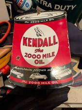 Kendall Motor Oil porcelain vintage sign  picture