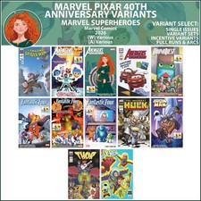 Marvel Pixar 40th Anniversary Variants (2026) Marvel Comics VARIANT SELECT picture