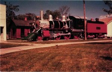 Minden NE Pioneer Village 1889 Steam Locomotive 967 Postcard picture