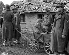 Captured German Soldier POW's 8x10 Photo WWII WW2 861 picture