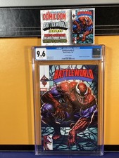 BATTLEWORLD #3 CGC 9.6 MICO SUAYAN SINGAPORE COMIC CON (SGCC) LTD: 1,600 B.T.C.. picture