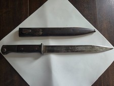Original 1930s pre-WWII German s84/98 III Bayonet w/Original Scabbard 9502 picture