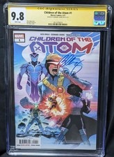 CGC 9.8 SS Children of the Atom 1 Bernard Chang Auto Marvel 2021 picture