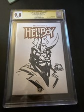 Ryan Stegman HELLBOY CGC 9.8  Original Art Sketch Rare Turkish blank picture