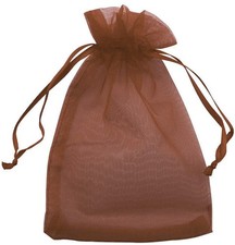 Allgala 100 Count Organza Gift Bags with Drawstring, 6x8