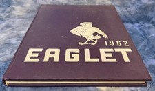 1962 Somerset Area High School Yearbook from Somerset Pennsylvania- new school picture