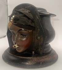 ART DECO Gypsy Fortune Teller  Cigarette Dispenser Kindel & Graham -Pretty Face picture