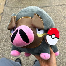 Pokémon Lechonk Pig Plush Stuffed Animal 12” Round One Exclusive picture