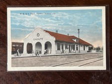 MKT Depot Chanute KS Neosho Co White Border Postcard Unposted picture