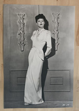 HOLLYWOOD AVA GARDNER STYLISH POSE 1940s STUNNING PORTRAIT DBW ORIG Photo XXL picture