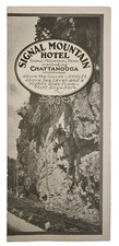 Vintage Signal Mountain Hotel Chattanooga Tennessee Advertising Brochure History picture