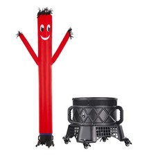 Wacky Waving Inflatable Tube Man 20ft, Red for Advertising with Strong Blower picture