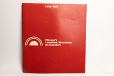Vintage  Chicago's Landmark Structure An Inventory Booklet 1974 picture