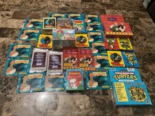 HUGE lot of Non Sports Card Sets & Sealed Packs *TMNT, STICKERS, DISNEY, PEANUTS picture