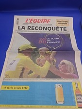 L'EQUIPE Newspaper No 16861 LA Reconquete 2000 Tour De France Lance Armstrong  picture