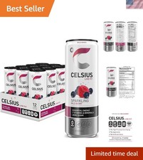 12 Cans of Sparkling Wild Berry Energy Drink - Sugar-Free & Loaded with Vitamins picture
