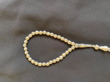 Antique Silver Textured Islamic Prayer Beads picture