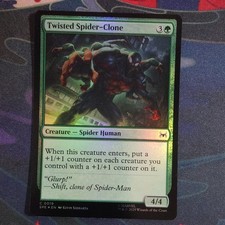 MTG Twisted Spider-Clone SPE 0019 (Foil) [Marvel's Spider-Man, near mint] picture
