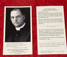 FATHER FLANAGAN - BOYS TOWN PRAYER CARD picture