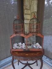 Huge Authentic Patena Antique Double Dome Late 19th Century Birdcage picture