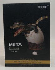 REBOR The Hatchling Deinosuchus Dinosaur Statue Display META ESTUARY Red Version picture
