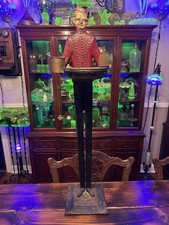Vintage Phillip Morris Johnny Roventini Bellhop Standing Ashtray Advertising picture