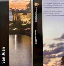 SAN JUAN NHS - Puerto Rico  NATIONAL PARK SERVICE UNIGRID BROCHURE/MAP  New picture