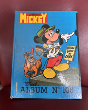 Disney Mickey Mouse Le Journal de Mickey Hardcover Album No. 106 French Blue picture