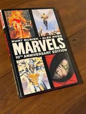 Marvels 10th Anniversary Edition Hardcover HC Kurt Busiek Alex Ross Marvel 2004 picture