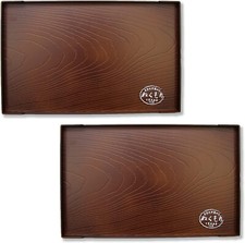 Set of 2 Japanese Plastic Lacqured Tea Sake Sushi Serving Tray 4825x2 picture