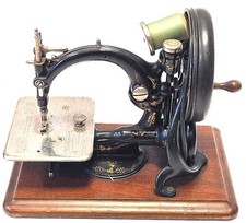 NICE  antique sewing machine WILCOX GIBSS  circa 1900 UK picture