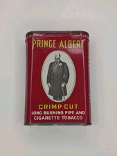 Vintage Prince Albert Can Crimp Cut Pipe & Cigarette Tobacco Empty SHIPS FREE  picture